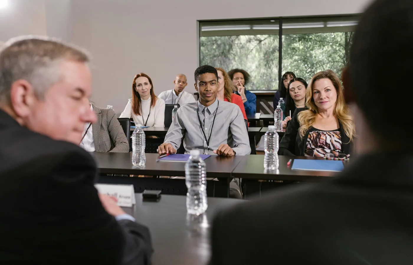 Professional conference planning discussion